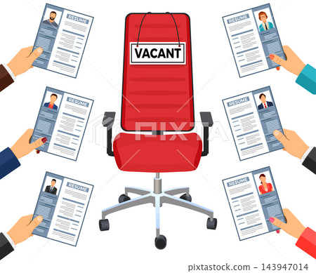 Job Agency Employment and Hiring Concept Job Agency Employment and Hiring Concept 143947014