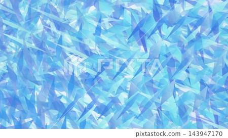 A blue abstract background resembling ice crystals. A blue abstract background resembling ice crystals. 143947170