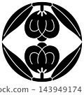 這是家族徽章，名為「上下兩顆茶籽」。 143949174