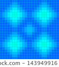 blue background with gradient circles 143949916
