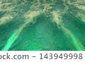 aerial view from drone on sea surface 143949998