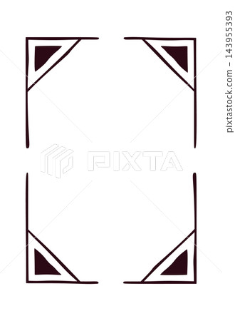 Corner Frame Guides Hand Drawn Corner Frame Guides Hand Drawn 143955393