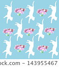 貓與花（插圖） 143955467