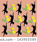 貓與花（插圖） 143955599