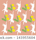 貓與花（插圖） 143955604