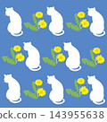 貓與花（插圖） 143955638
