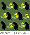 貓與花（插圖） 143955639