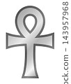 Ankh, the Egyptian cross of ancient Egypt 143957968