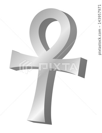 Ankh, the Egyptian cross of ancient Egypt 143957971