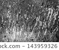 Grey paint splashes drops ink watercolor design art old dirty dark wall texture background splatter 143959326