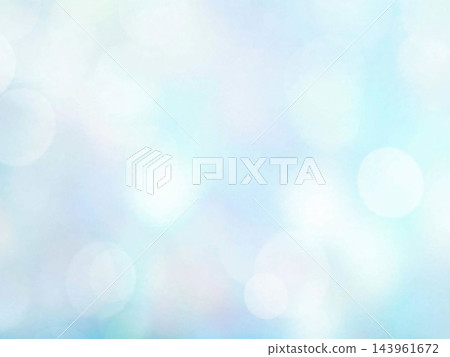 A background with soft, blurred light in a pale blue hue. 143961672