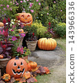 Halloween decorations 143966336