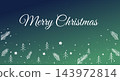 Merry Christmas background with golden stars and snowflakes vector design    143972814