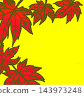秋葉邊框背景 143973248