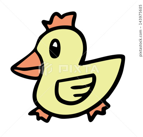 duck, cartoon, character 143975685