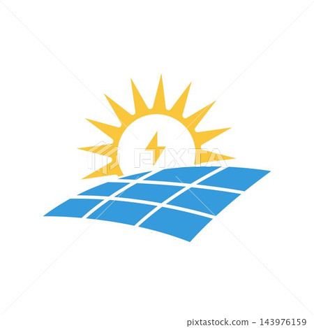 Solar Panels Logo Icon Design Solar Panels Logo Icon Design 143976159