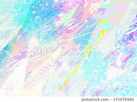 Light blue and pink rainbow pastel abstract background - transparent and colorful paint texture Light blue and pink rainbow pastel abstract background - transparent and colorful paint texture 143976980