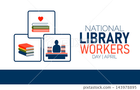 National library workers day promotional graphic with books and person icon librarian education knowledge literacy profession celebration template illustration appreciation community National library workers day promotional graphic with books and person icon librarian education knowledge literacy profession celebration template illustration appreciation community 143978895