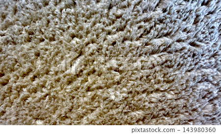 macro beige shag rug texture showing soft fluffy fibers for cozy wellness interior backgrounds in advertising and web design emphasizing sustainable comfort and tactile warmth macro beige shag rug texture showing soft fluffy fibers for cozy wellness interior backgrounds in advertising and web design emphasizing sustainable comfort and tactile warmth 143980360