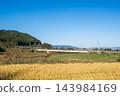 [Yamagata Shinkansen] The Limited Express Tsubasa passes through the autumn countryside of Niwasaka. 143984169