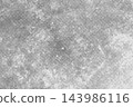Abstract Scuffed concrete halftone texture on white - retro book cover overlay 143986116