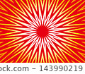 背景向量插圖 - 聚焦線、放射線、趣味性、速度感、爆炸、驚喜 - 紅色 143990219