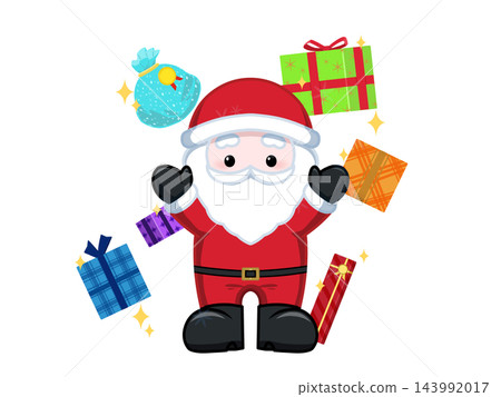 Santa Claus who came to deliver the present Santa Claus who came to deliver the present 143992017