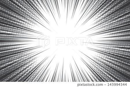 Manga Speed Lines, Comic Book Design Element.  143994344