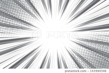 Manga Speed Lines, Comic Book Design Element. Manga Speed Lines, Comic Book Design Element. 143994346