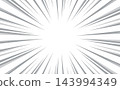 Manga Speed Lines, Comic Book Design Element.  143994349