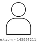 人物簡筆畫（線條畫）010 143995211