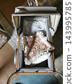 very old baby buggy 143995785