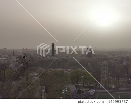 ostrava in the sand from sahara ostrava in the sand from sahara 143995787