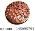 fresh chocolade cake 143995794