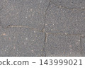 Smooth Gray Asphalt Surface Texture Background 143999021