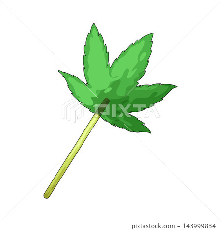 Illustration of Cannabis Candy Illustration of Cannabis Candy 143999834