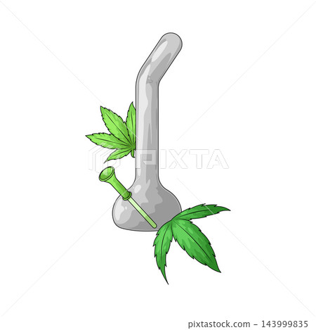 Illustration of Marijuana Bong 143999835