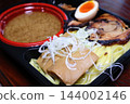 Close-up of takeout tsukemen (dipping noodles) 144002146