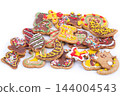 Homemade, colorful, and sweet cookies 144004543