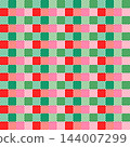 Christmas holiday vintage checked vector seamless pattern for backgrounds, fabric and packaging design 144007299