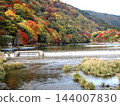 Scenery from Togetsu Bridge in Arashiyama 144007830