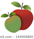 set of ripe fruits 144008860