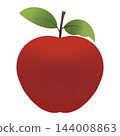 set of red apples 144008863