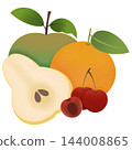 set of fruits 144008865