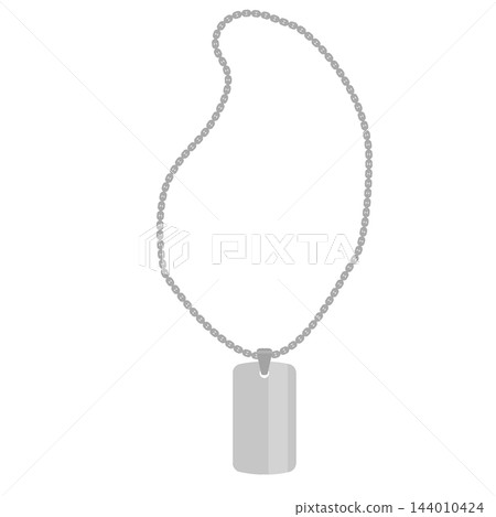 Dog tag illustration Dog tag illustration 144010424