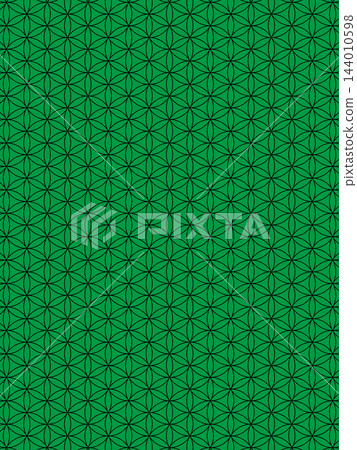 Green and black Flower of Life background Green and black Flower of Life background 144010598