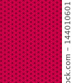 Pink and black Flower of Life background 144010601
