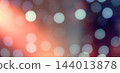 Festive pink and blue bokeh lights 144013878