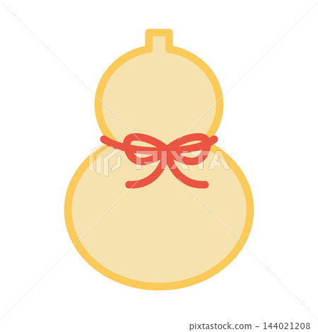 A simple New Year's illustration (gourd) A simple New Year's illustration (gourd) 144021208