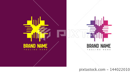 Abstract Group of People Hands in Circle Logo. Concept of teamwork Logo Vector 144022010